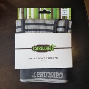 Cariloha mens bamboo boxer briefs